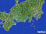 東海地方のアメダス実況(気温)(2021年03月13日)