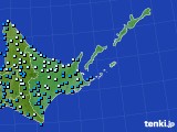 道東のアメダス実況(気温)(2021年03月13日)