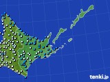 アメダス実況(気温)(2021年03月14日)