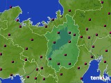 滋賀県のアメダス実況(日照時間)(2021年03月15日)