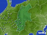 長野県のアメダス実況(降水量)(2021年03月16日)