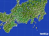 東海地方のアメダス実況(気温)(2021年03月17日)