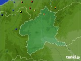 群馬県のアメダス実況(積雪深)(2021年03月18日)
