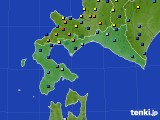 道南のアメダス実況(積雪深)(2021年03月18日)