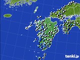 九州地方のアメダス実況(降水量)(2021年03月20日)