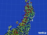 2021年03月20日の東北地方のアメダス(日照時間)