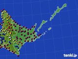 2021年03月20日の道東のアメダス(日照時間)