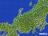 2021年03月20日の北陸地方のアメダス(気温)