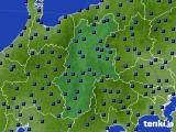 長野県のアメダス実況(日照時間)(2021年03月21日)
