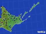 2021年03月22日の道東のアメダス(積雪深)