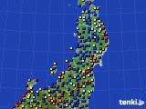 2021年03月22日の東北地方のアメダス(日照時間)