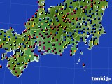 2021年03月22日の東海地方のアメダス(日照時間)