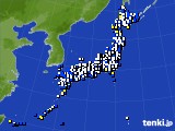 2021年03月22日のアメダス(風向・風速)