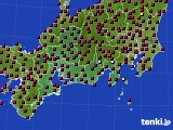 東海地方のアメダス実況(日照時間)(2021年03月23日)