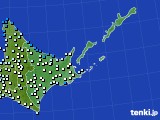 アメダス実況(気温)(2021年03月24日)