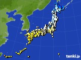 アメダス実況(気温)(2021年03月26日)