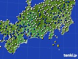 2021年03月26日の東海地方のアメダス(風向・風速)