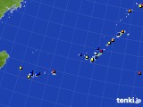 沖縄地方のアメダス実況(日照時間)(2021年03月27日)