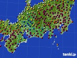 2021年03月27日の東海地方のアメダス(日照時間)