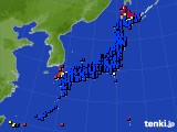 アメダス実況(日照時間)(2021年03月28日)