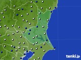 2021年03月28日の茨城県のアメダス(風向・風速)