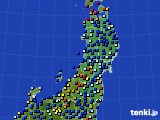 2021年03月30日の東北地方のアメダス(日照時間)