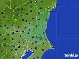 茨城県のアメダス実況(日照時間)(2021年03月30日)