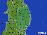 2021年03月30日の岩手県のアメダス(日照時間)