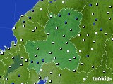 2021年03月31日の岐阜県のアメダス(風向・風速)