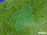 群馬県のアメダス実況(風向・風速)(2021年04月02日)