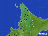 2021年04月03日の道北のアメダス(積雪深)