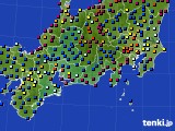 2021年04月03日の東海地方のアメダス(日照時間)