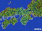2021年04月03日の近畿地方のアメダス(日照時間)