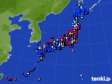 2021年04月03日のアメダス(日照時間)