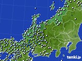 2021年04月04日の北陸地方のアメダス(降水量)