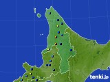 2021年04月04日の道北のアメダス(積雪深)