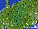 長野県のアメダス実況(風向・風速)(2021年04月05日)