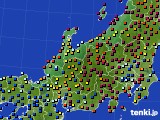 北陸地方のアメダス実況(日照時間)(2021年04月06日)