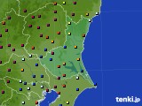 茨城県のアメダス実況(日照時間)(2021年04月06日)