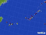 沖縄地方のアメダス実況(日照時間)(2021年04月07日)