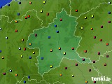 群馬県のアメダス実況(日照時間)(2021年04月08日)