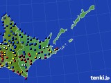 2021年04月09日の道東のアメダス(日照時間)