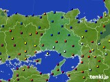 兵庫県のアメダス実況(日照時間)(2021年04月09日)