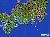 東海地方のアメダス実況(日照時間)(2021年04月12日)
