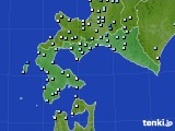 道南のアメダス実況(降水量)(2021年04月13日)