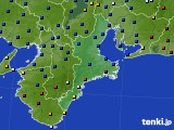 三重県のアメダス実況(日照時間)(2021年04月14日)