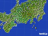 2021年04月14日の東海地方のアメダス(気温)
