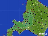 道央のアメダス実況(日照時間)(2021年04月15日)