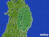 2021年04月15日の岩手県のアメダス(風向・風速)