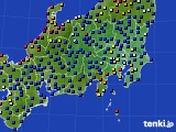 関東・甲信地方のアメダス実況(日照時間)(2021年04月16日)